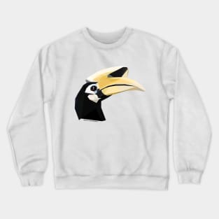Oriental Pied Hornbill Crewneck Sweatshirt